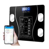 Balança Corporal Bioimpedância Inteligente Digital Aplicativo