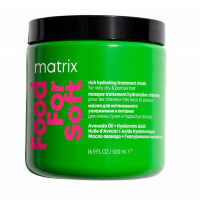 Matrix Food For Soft Máscara Capilar Hidratante, Com Ácido Hialurônico E Óleo De Abacate, 500Ml