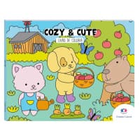 Cozy And Cute - Livro De Colorir Capa Comum