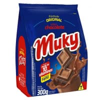 Muky – Achocolatado Em Pó Sabor Chocolate 300g | Fórmula Original | Rico Em Vitaminas E Ferro