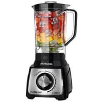 MONDIAL Liquidificador Turbo, Preto/Inox, 1200W, 110V - L-1200 BI