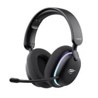 Havit Fone De Ouvido Gamer Five-Mode Fuxi-H7 Black, Sem Fio E Com Fio