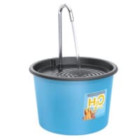 Fonte Bebedouro H2O Plus Para Cães E Gatos De 1.5 Litros Com Torneira Inox