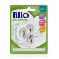 Lillo Chupeta Funny Animais Silicone Anatômico Cachorro Tamanho 2