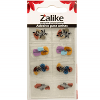 Adesivo Zalike Para Unhas Artesanal – Nail Art Fácil, Aplicação Rápida E Design
