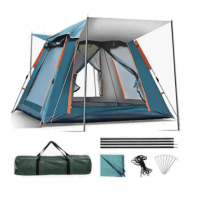 Barraca De Acampamento Camping Grande Para 4/5 Pessoas Noveve 210x210x145cm