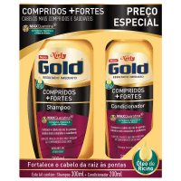 Kit Shampoo Niely Gold + Condicionador