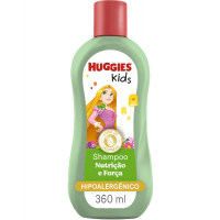 Shampoo Huggies Kids Nutrição E Força Enrolados 360 ML