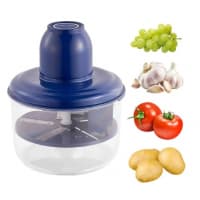 Descascador Elétrico Automático De Alho, Legumes E Frutas USB Recarregável Portátil