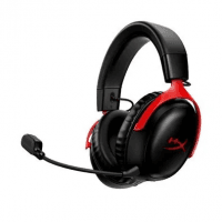 Headset Gamer Sem Fio HyperX Cloud III, Drivers 53mm, Wireless, Multi Plataforma, Preto E Vermelho - 77Z46AA