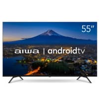 Smart TV AIWA 55” Android 4K Borda Ultrafina Dolby Vision&Atmos AWS-TV-55-BL-01-A