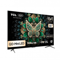 Smart TV TCL 55 Polegadas QLED Mini LED 4K C6K WiFi Bluetooth Google TV 4 HDMI 144Hz HDR10+ 55C6K - Marketplace