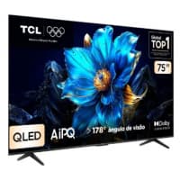 Smart TV TCL 75 Polegadas QLED 4K P7K WiFi Bluetooth Google TV HDR10+
