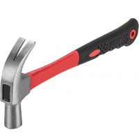 MTX Martelo De Unha – Cabeça De Aço 23 Mm, Aço 45 Temperado, Cabo De Fibra De Vidro Antivibração