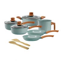 Jogo De Panelas De Alumínio Revestimento Cerâmico Com Antiaderente Ecoglide Tuut Marble 8 Peças