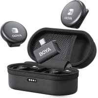 Microfone De Lapela Sem Fio BOYA Omic-U Para Telefone Android Tipo C