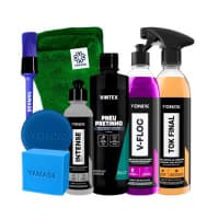 Kit Shampoo V-floc Cera Tok Final Revitalizador Intense 240ML Vonixx Pretinho Vintex
