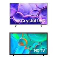 Smart TV 55" Crystal UHD 4K U8100F + Smart TV 32" HD H5000F