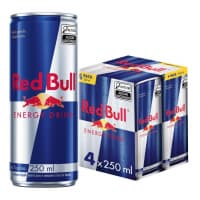 Pack De 4 Latas Red Bull Energético, Energy Drink, 250ml