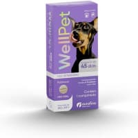 WELLPET - Comprimido Antipulgas E Carrapatos - Cães 20,1 A 40Kg - Ourofino