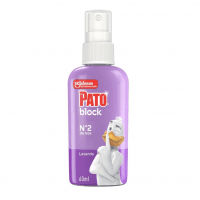 Pato Odor Block Bloqueador De Odores Sanitários, Vaso Sanitario Livre De Odores, Lavanda, 60ml