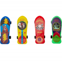 Mini Skate Brinquedo Festa Com 4 Unidades Pica Pau Brinquedos