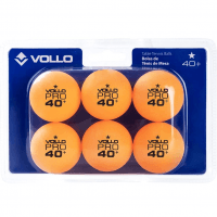 Vollo Kit 6 Bolas De Tênis De Mesa