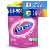 Vanish Tira Manchas Multiuso Líquido, Para Roupas Coloridas, Refil 1,2L