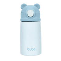 Buba, Copo Térmico Parede Dupla Ursinho Azul