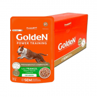 Kit 20un Ração Úmida Golden Power Training Cães Adultos Frango, Batata Doce E Cenoura 85g - Marketplace