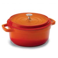 HERCULES Caçarola Redonda, Laranja, 25.4 X 11 Cm, 4.3L, Herces Pa9000-24L,