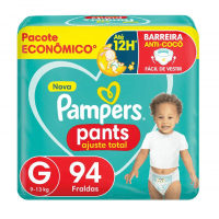 Fralda Pampers Pants Ajuste Total