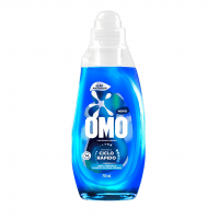 Lava-Roupas Líquido Omo Ciclo Rápido Ação Antiodor Frasco 750ml